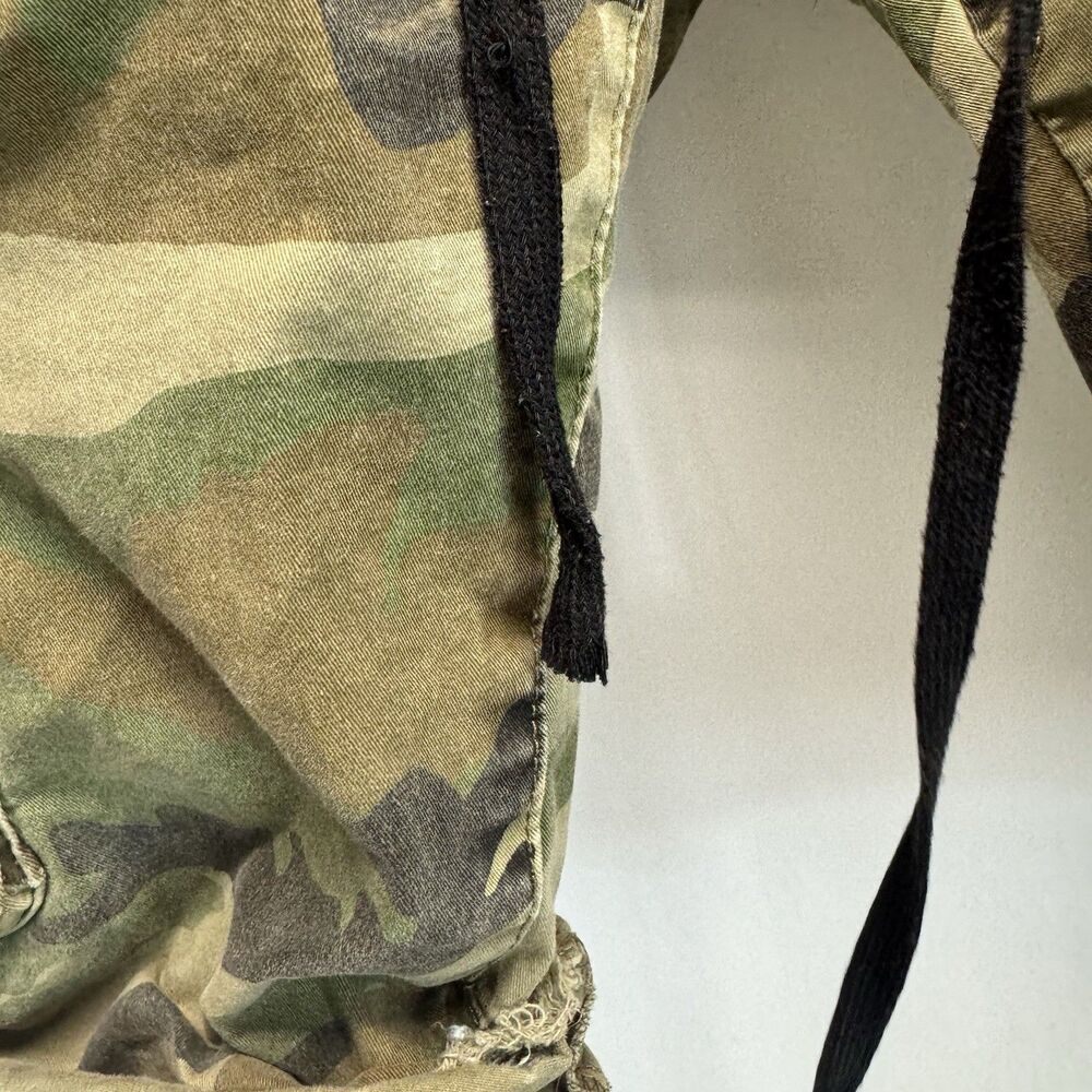 Smoke Rise Cargo Shorts Mens 38 Camo 13” Inseam Utility Jorts Twill Gorpcore - Picture 8 of 12